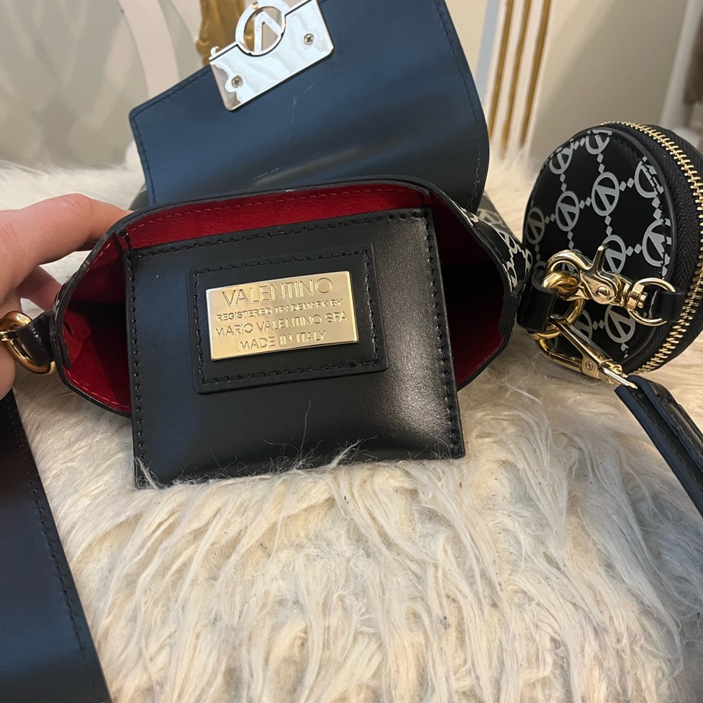 Valentino Black and Red Women's Bag